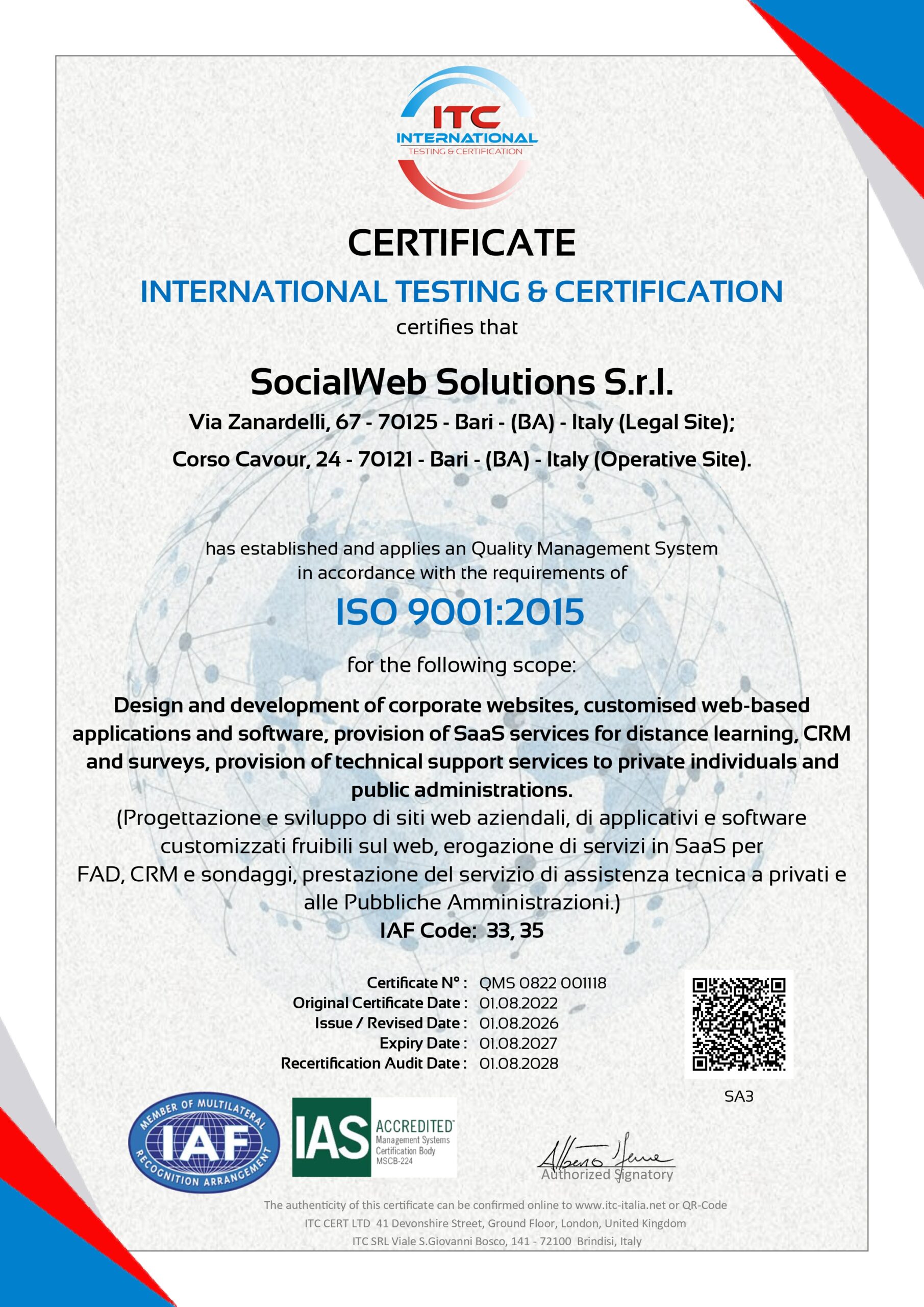 iso9001-certificazione